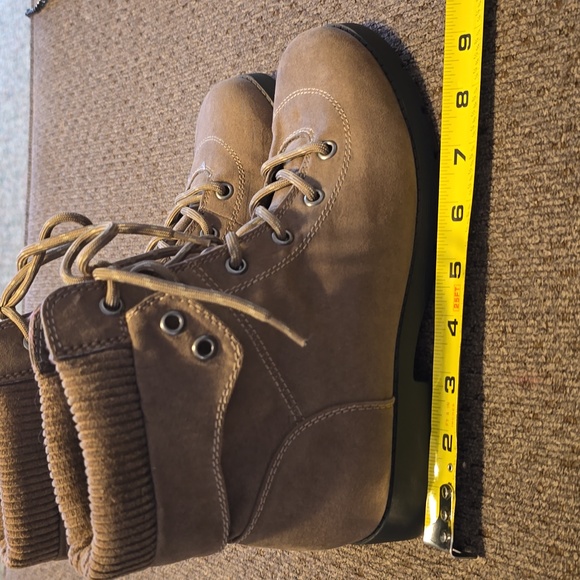 SONOMA BRAND WOMEN'S BROWN LACE UP ANKLE BOOTS SIZE 7 - Picture 9 of 11